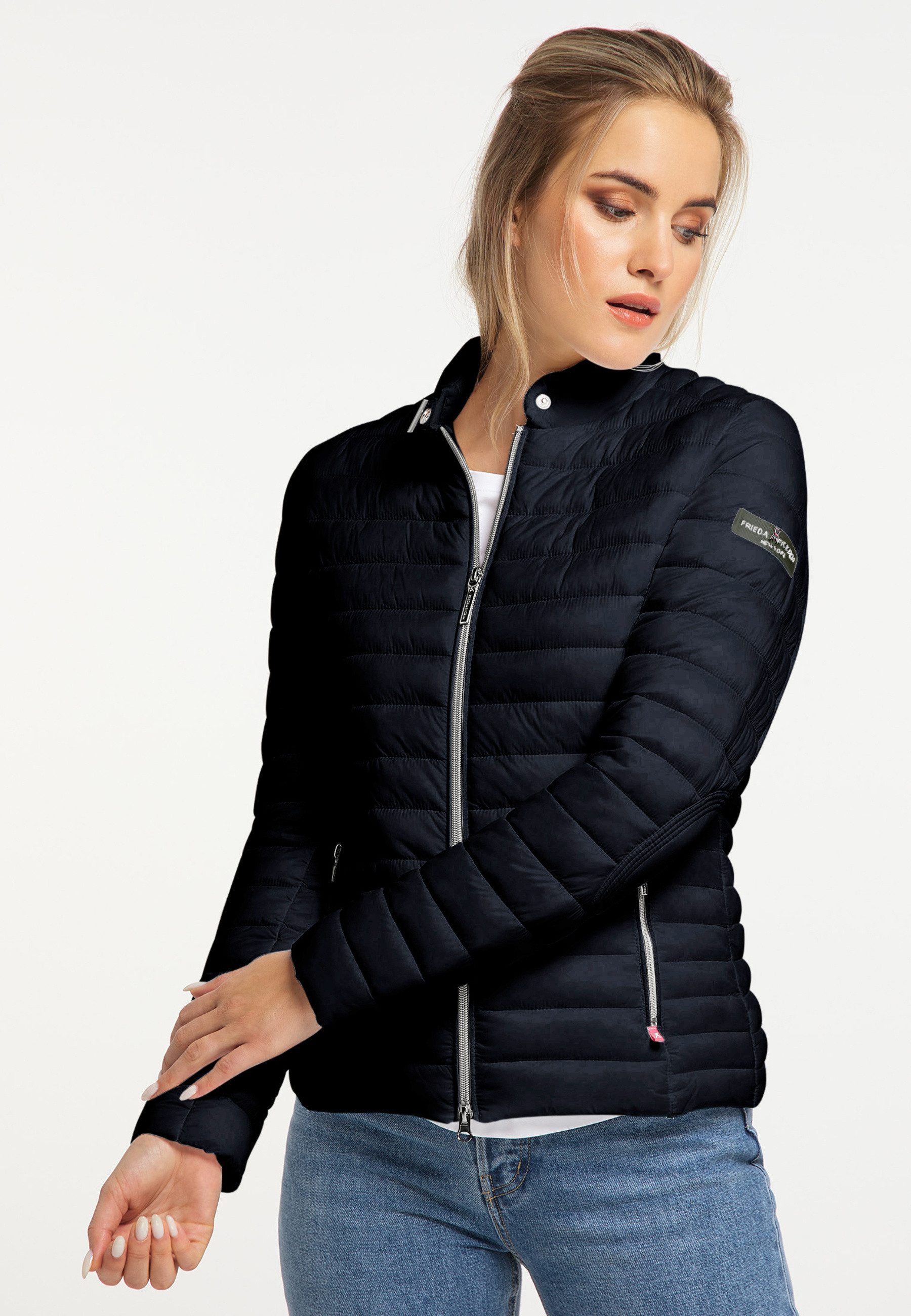 Frieda & Freddies Windbreaker Fake Down Jacket / Judy mit dezenten Farbdetails