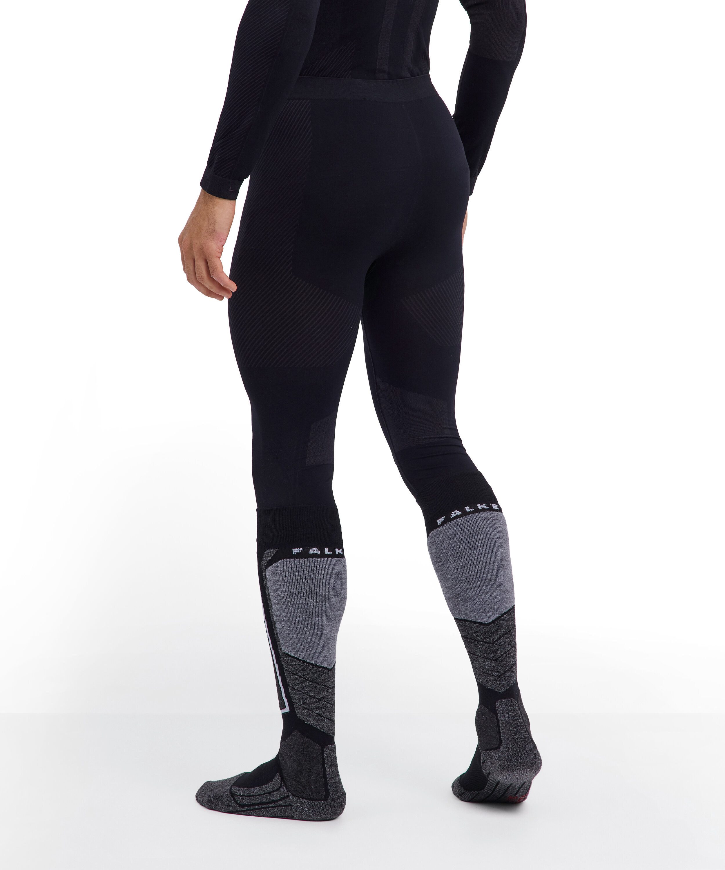 FALKE Thermounterhose 3/4 Warm (1-St., 1) thermoregulierend für warme bis kalte Temperaturen