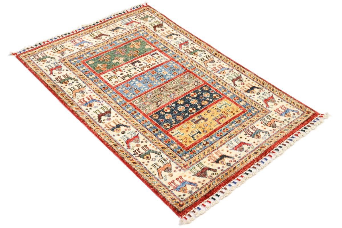 Orientteppich Arijana Trading, Höhe: Nain Shaal 5 89x124 Handgeknüpfter Orientteppich, rechteckig, mm