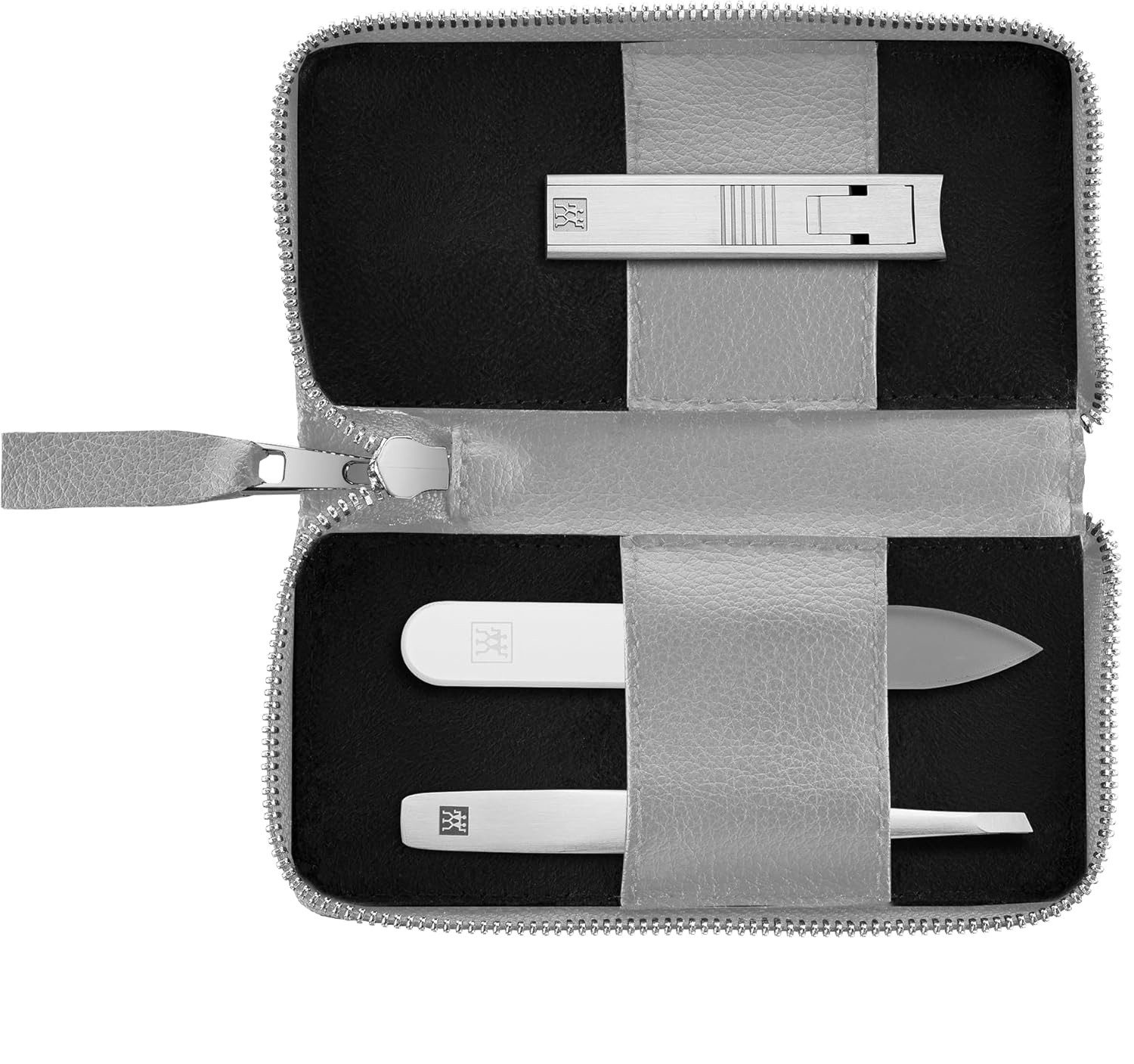 Zwilling Maniküre-Pediküre-Set Zwilling Premium Maniküre Set 3 tlg. vegan, grau, 3-tlg.