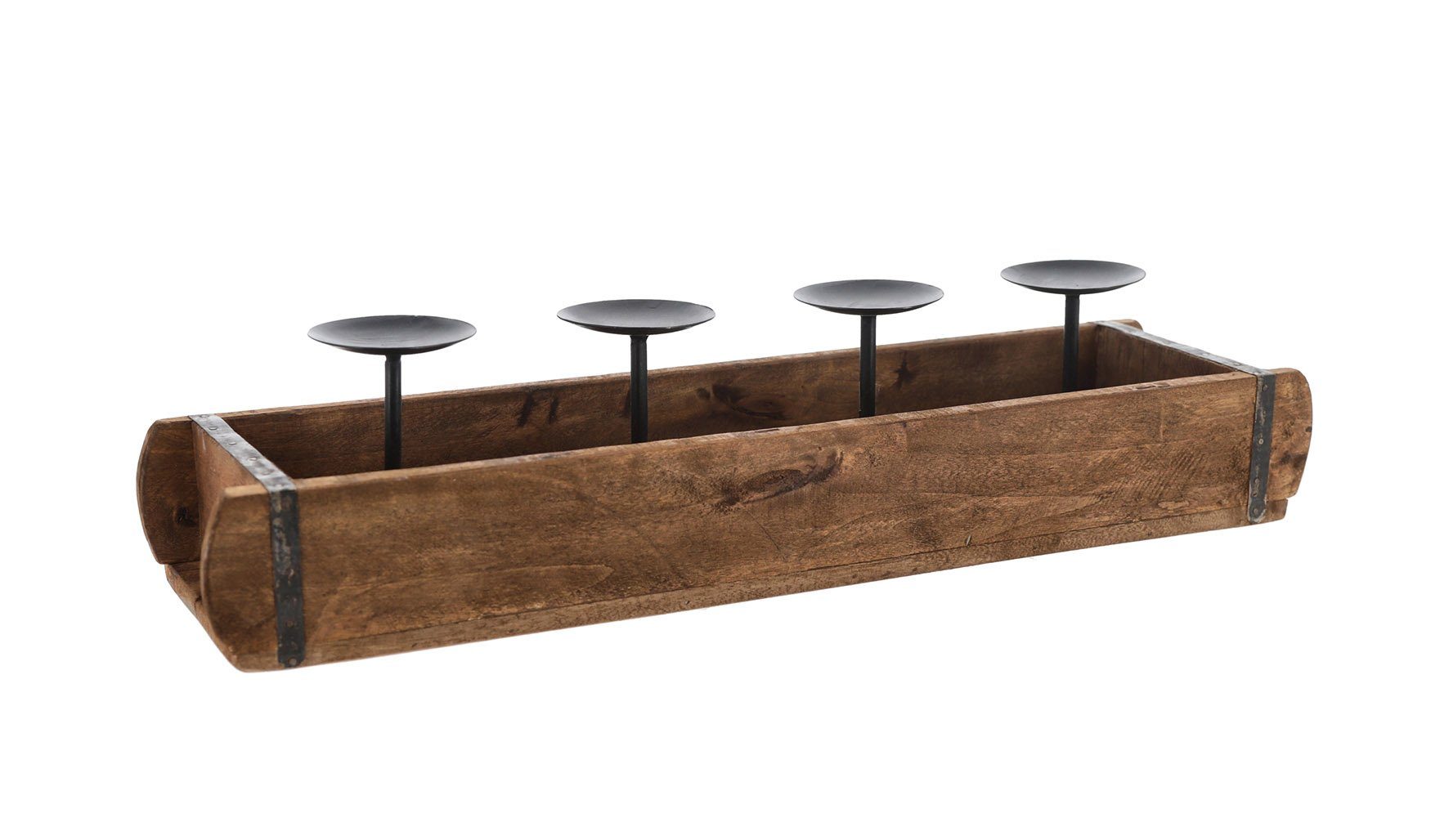 Spetebo Kerzenständer Ziegelform Adventsleuchter 30 cm günstig online kaufen