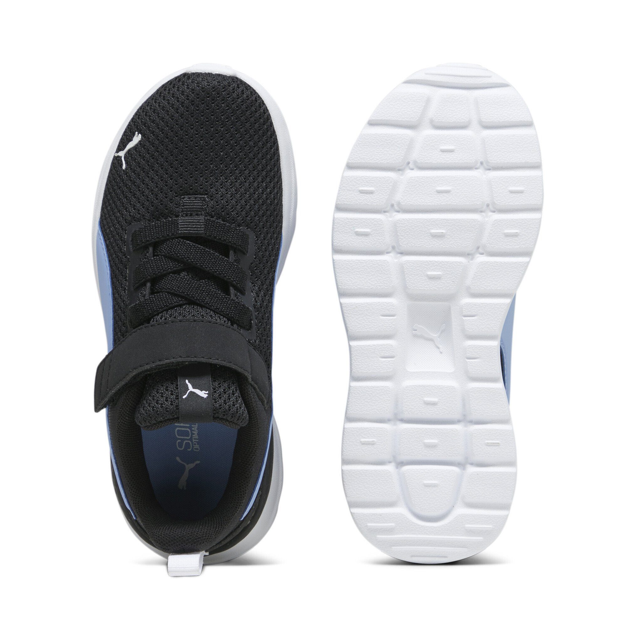 Laufschuh Lite PUMA Black Blissful Blue White Anzarun Sneaker Kids
