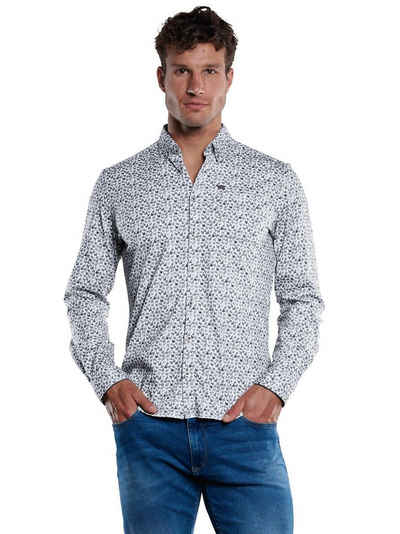 Engbers Langarmhemd Langarm-Hemd mit All-Over-Print