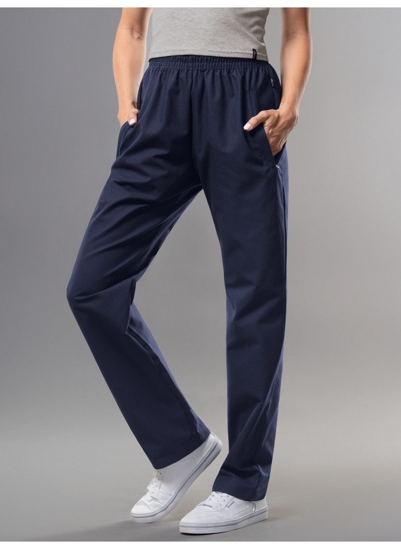 Trigema Jerseyhose TRIGEMA Freizeithose aus 100% Baumwolle (1-tlg)