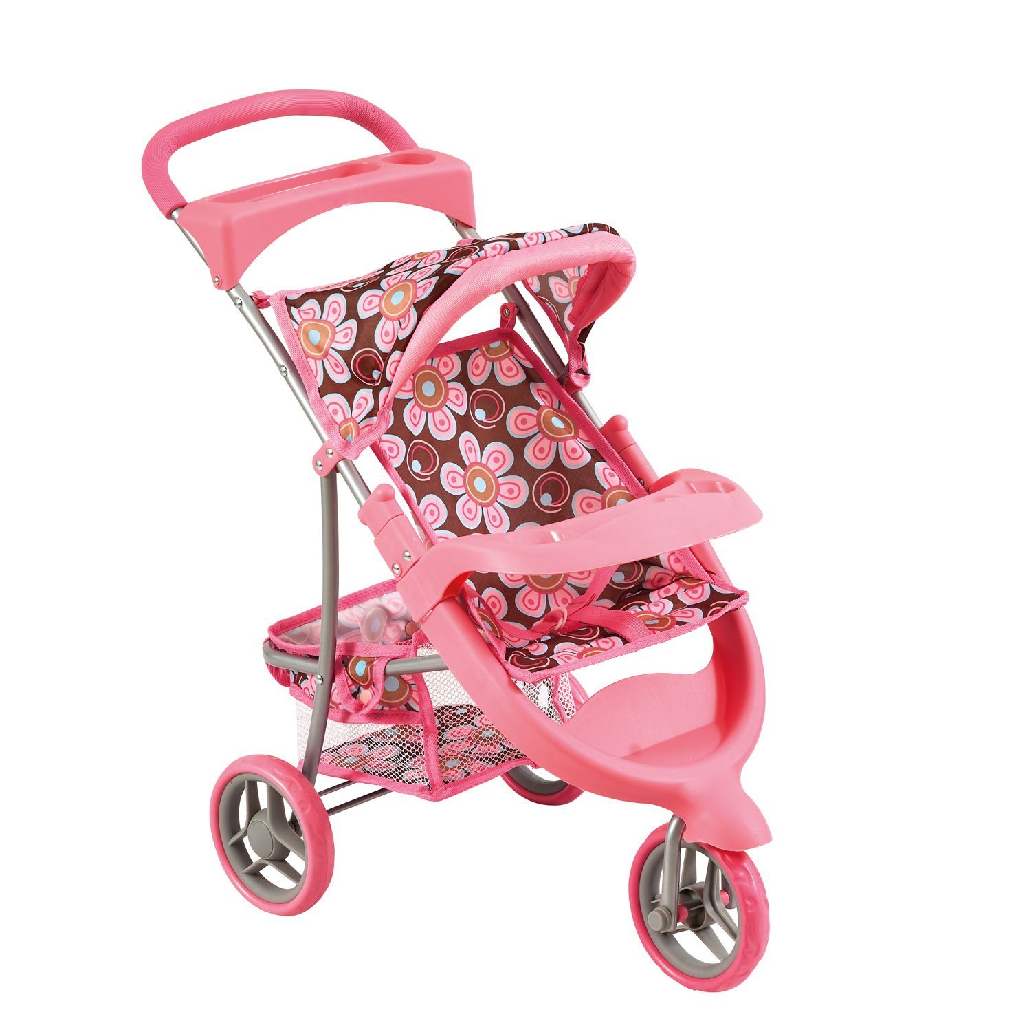 BINO Puppenwagen Puppenwagen, rosa