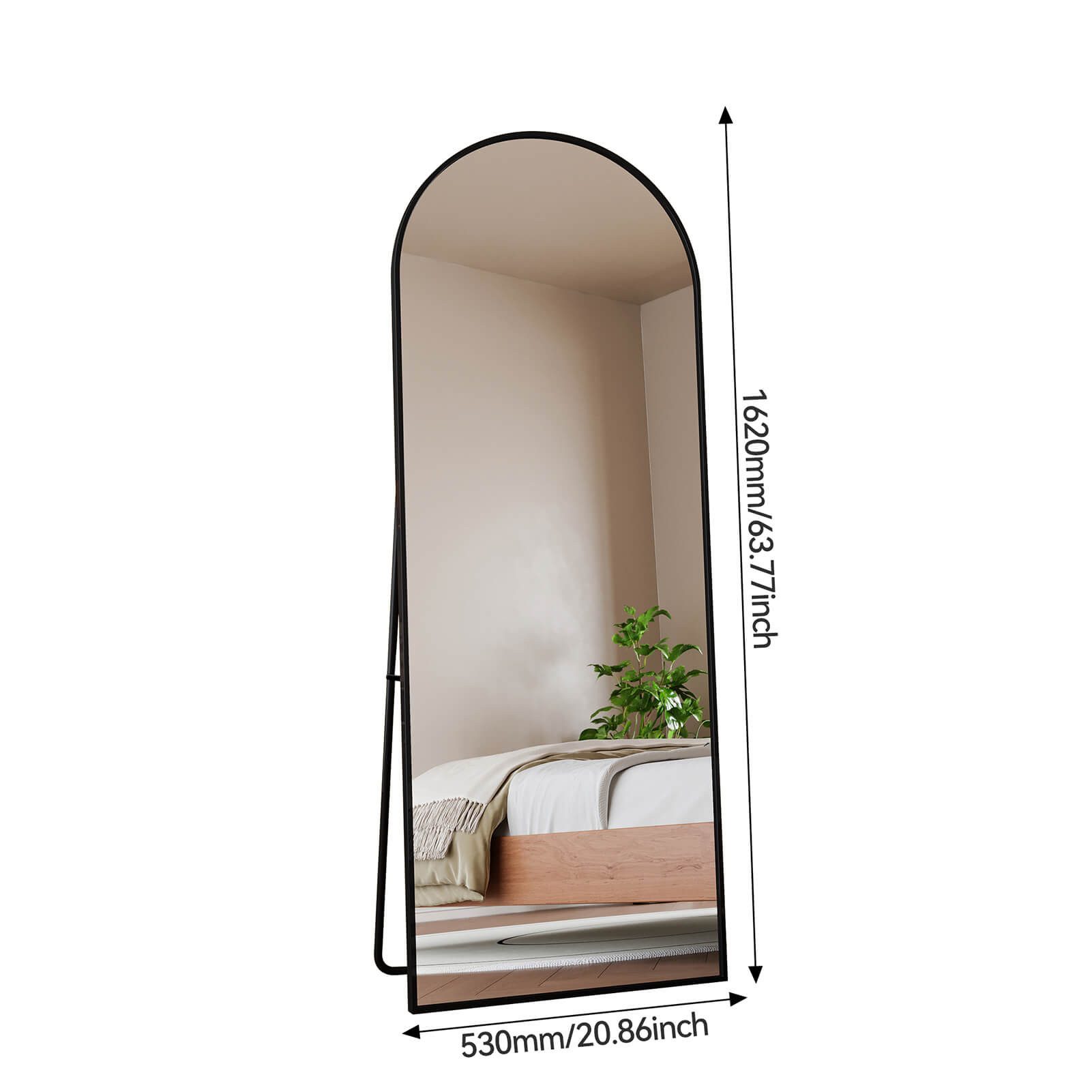 Furnishings Home Ganzkörperspiegel Wandspiegel Sicherheitsspiegel (Set) günstig online kaufen