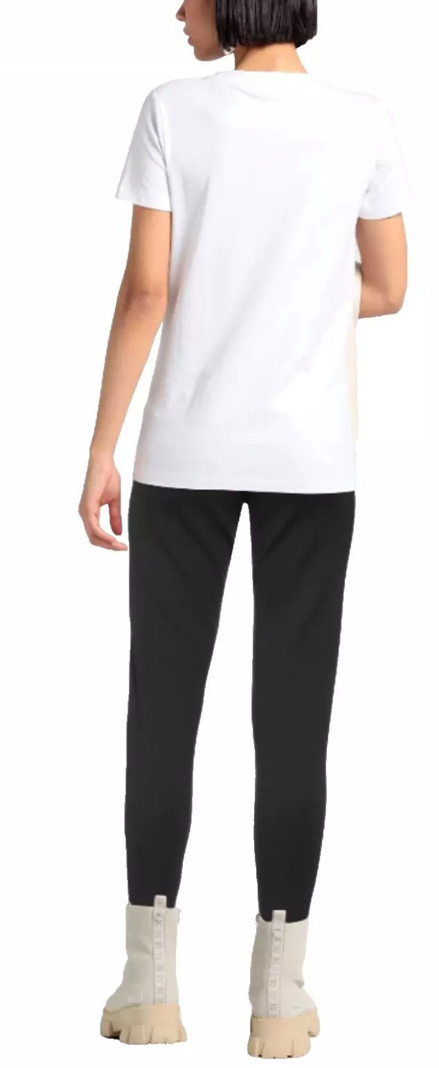 roberto cavalli Leggings Firenze Damen Jeggings Gummiband Sport Hose Bodycon-Passform, Monogramm, Hommage an die 80e Aerobic-Ära
