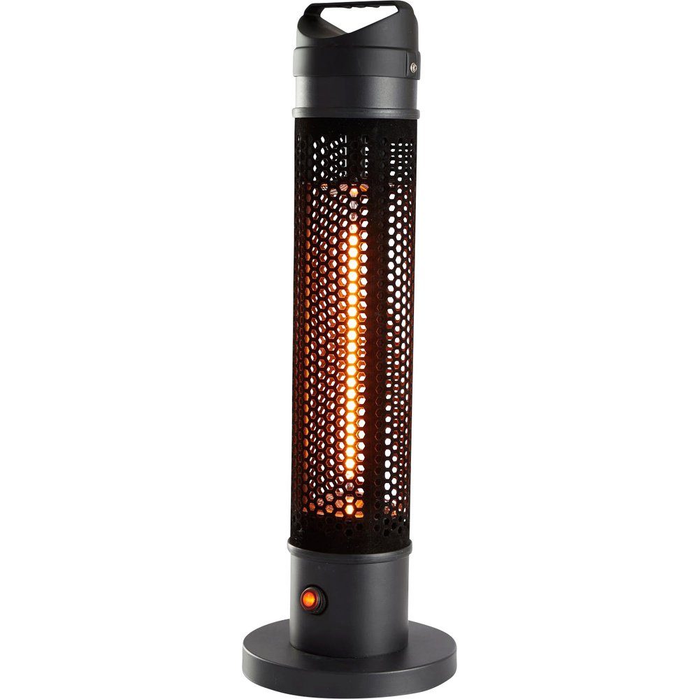 SHX Terrassenstrahler SHX Infrarotheizung 3 m² Schwarz günstig online kaufen