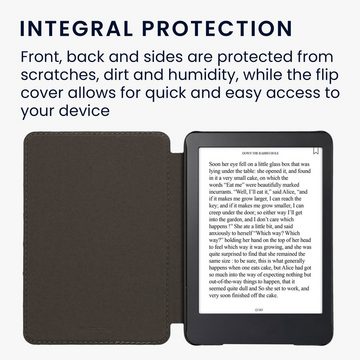 kwmobile E-Reader-Hülle Hülle für Amazon Kindle (2022), Nylon eReader Schutzhülle Cover Case