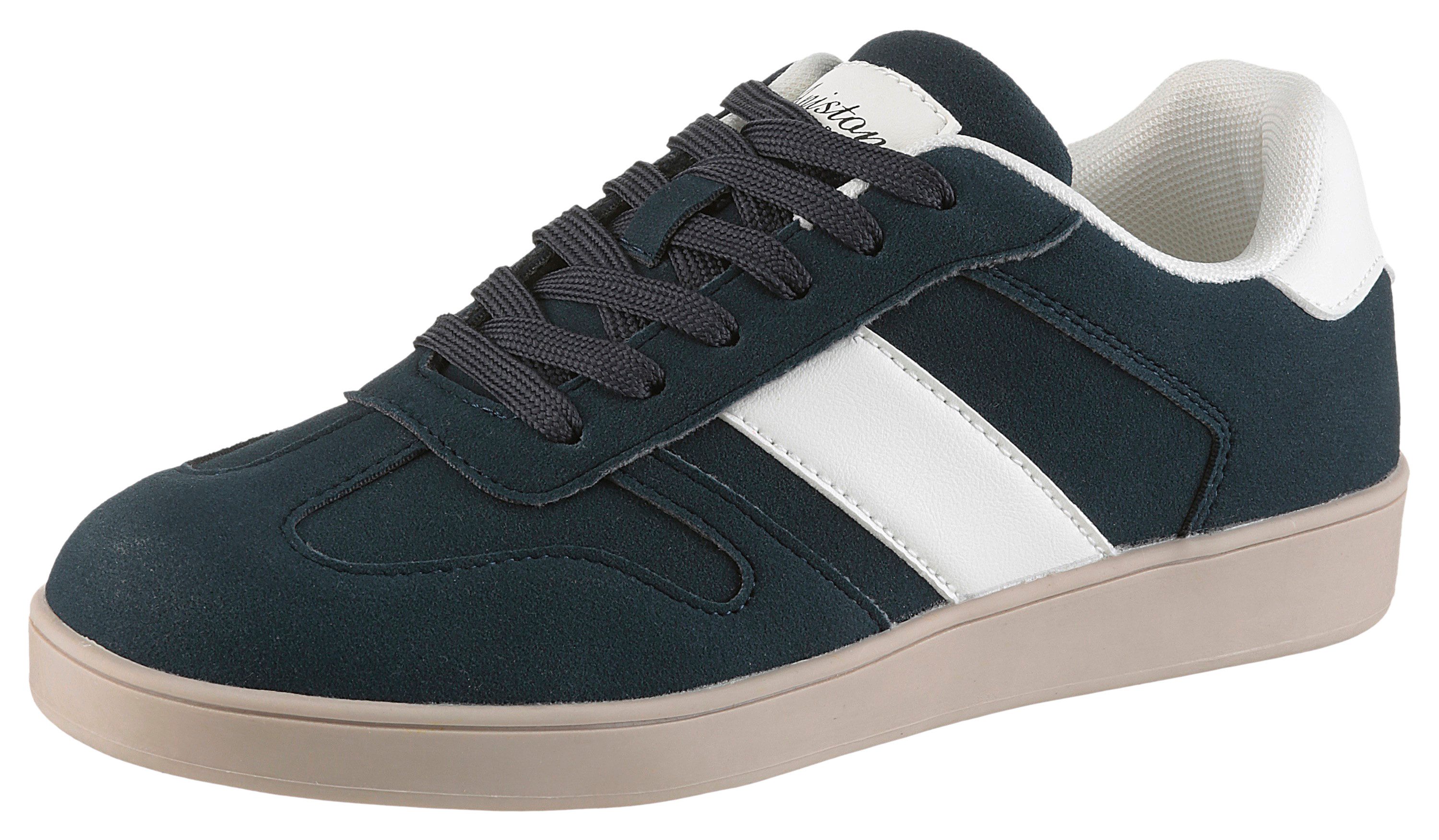 Aniston SHOES Sneaker Freizeitschuh, Halbschuh, Schnürschuh im Retro-Look