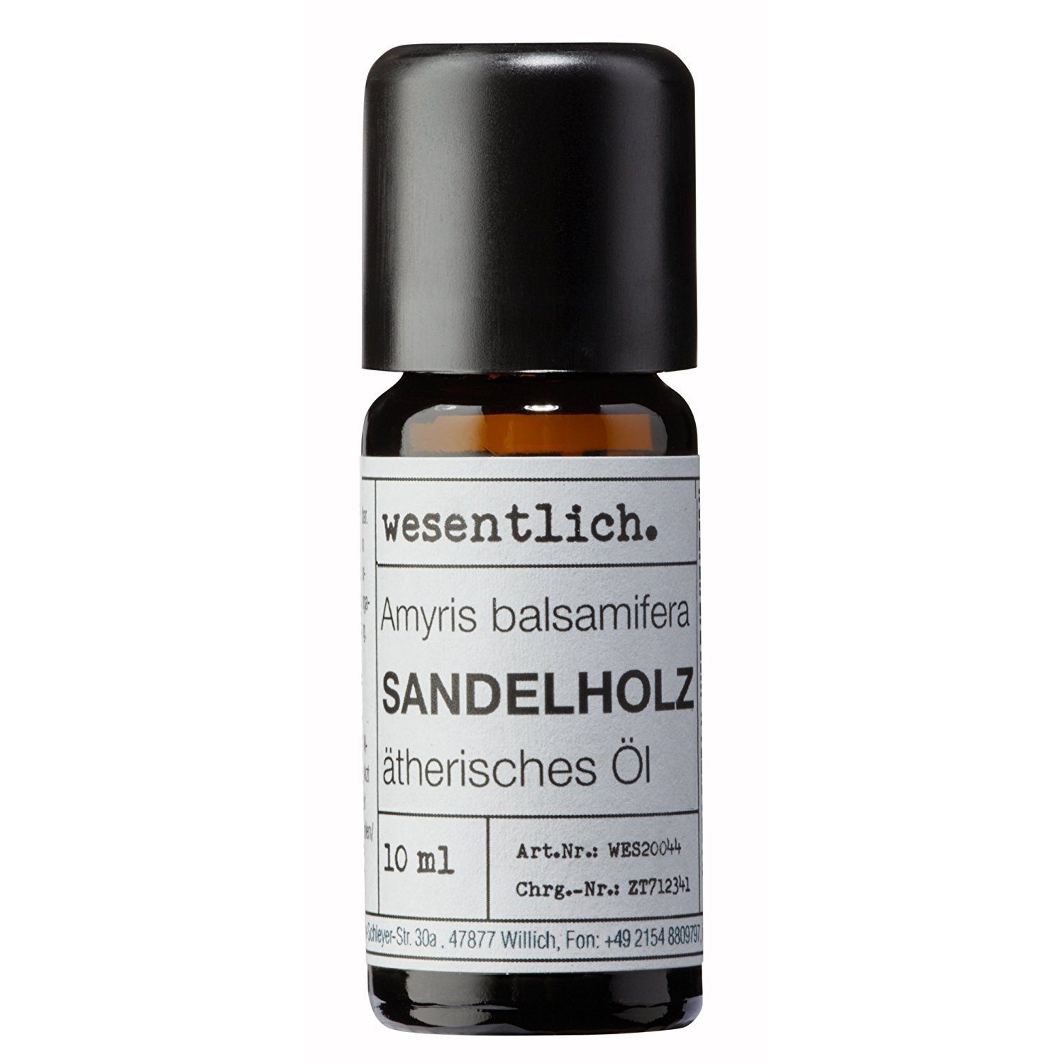 Öl ätherisches wesentlich. Duftlampe - 10ml Sandelholz