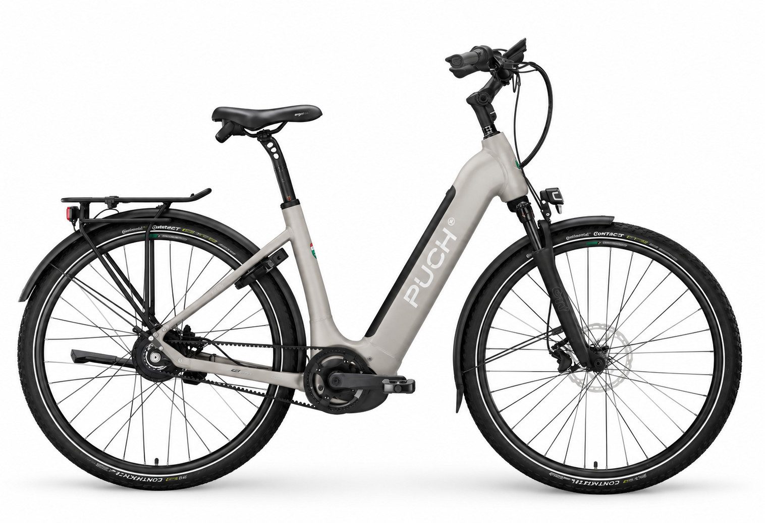 PUCH E-Bike Cityrad BOSCH PUCH C 8.7, Nuvinci, Nabenschaltung, Mittelmotor, 750 Wh