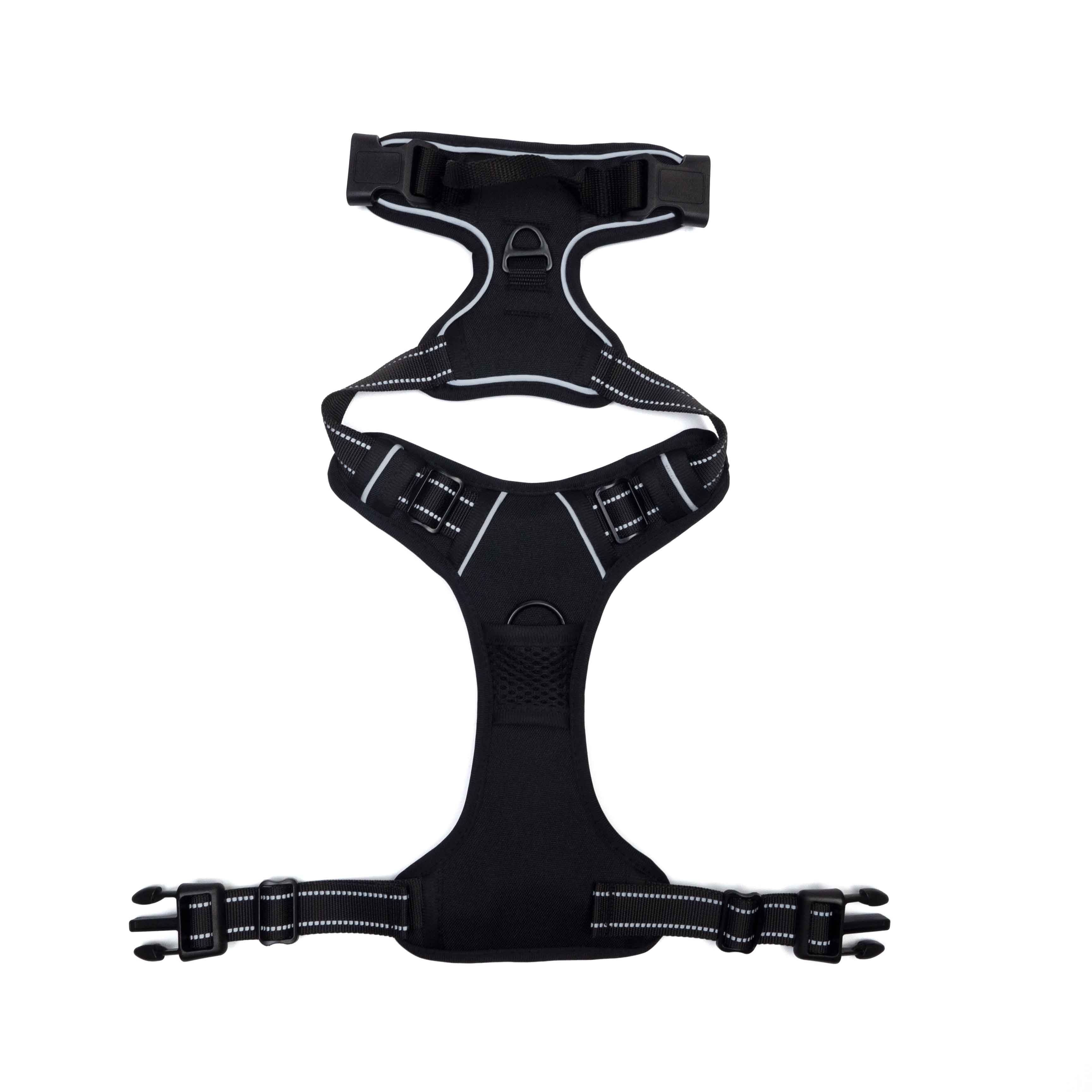 Illes-Laedchen Geschirr Hundegeschirr atmungsaktiv verstellbar gepolstert in top Qualität, Mesh Gewebe - atmungsaktiv - toller Komfort