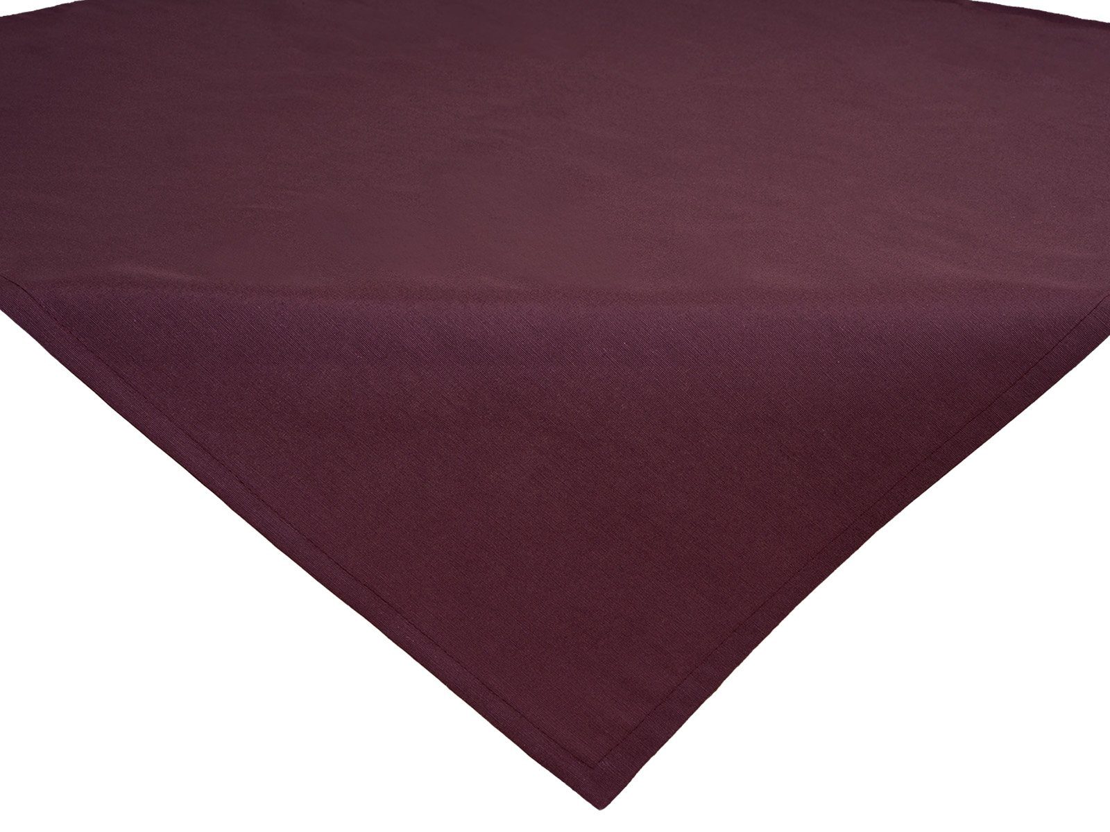 beties Mitteldecke Wunschton (1-tlg, 1 Stück Mitteldecke), Mitteldecke ca. 80x80 cm, unifarben, einfarbig sukkulenten-violet