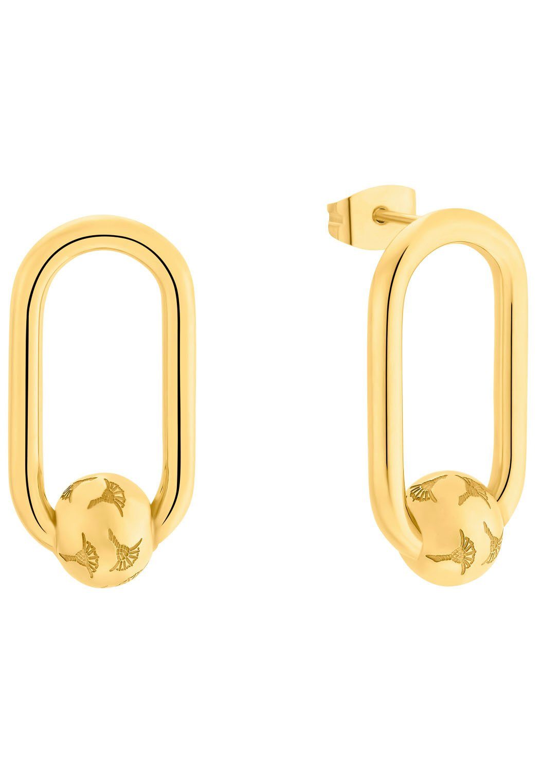 JOOP! Paar Ohrstecker 2036800 gelb|goldf...