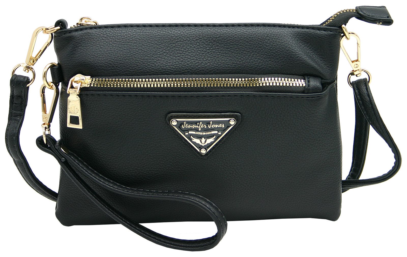 J JONES JENNIFER JONES Schultertasche kleine Clutch Umhängetasche abnehmbar günstig online kaufen