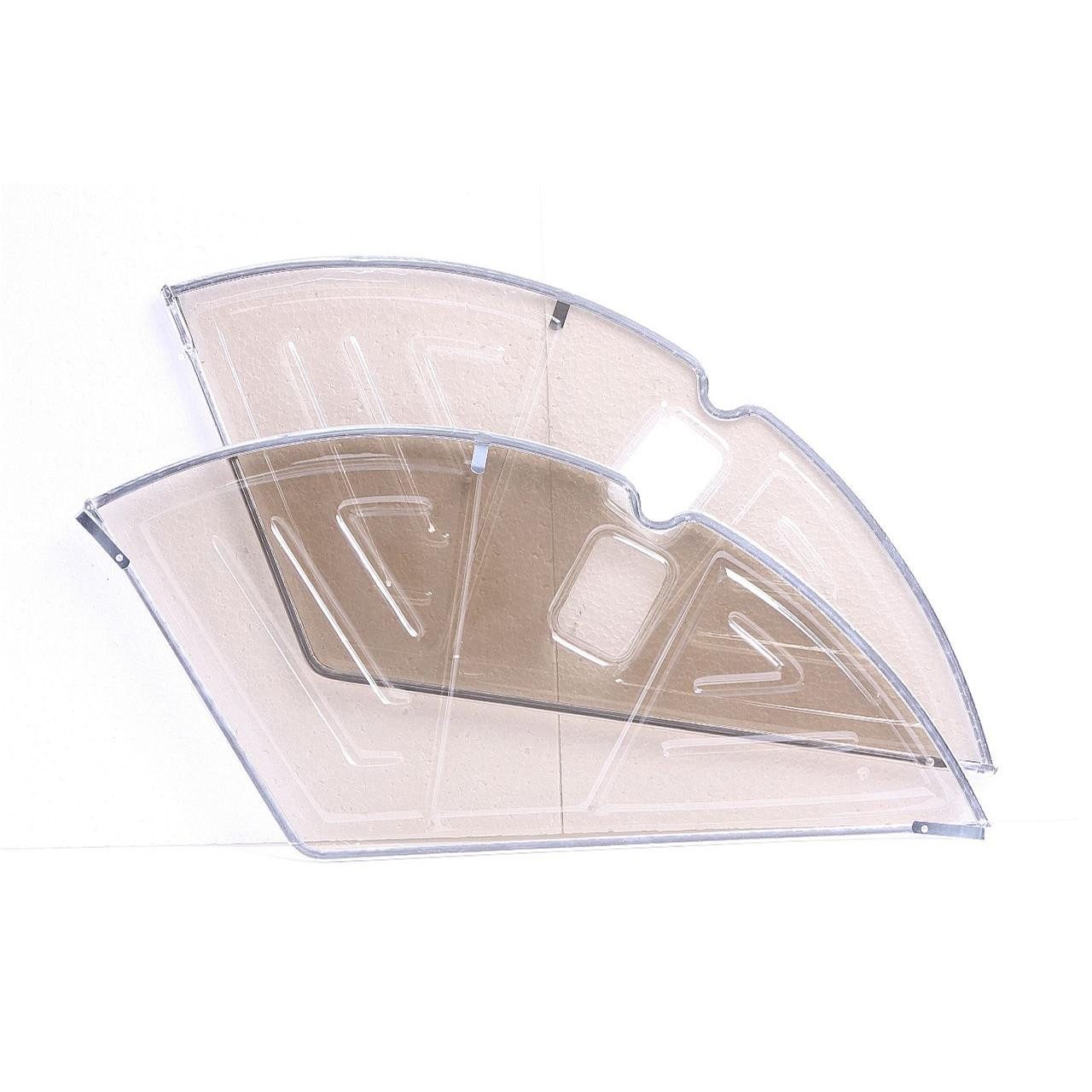 Hesling Speichenschutzblech Fahrrad Kleiderschutz 28 Alu Rand Metallschutzbleche