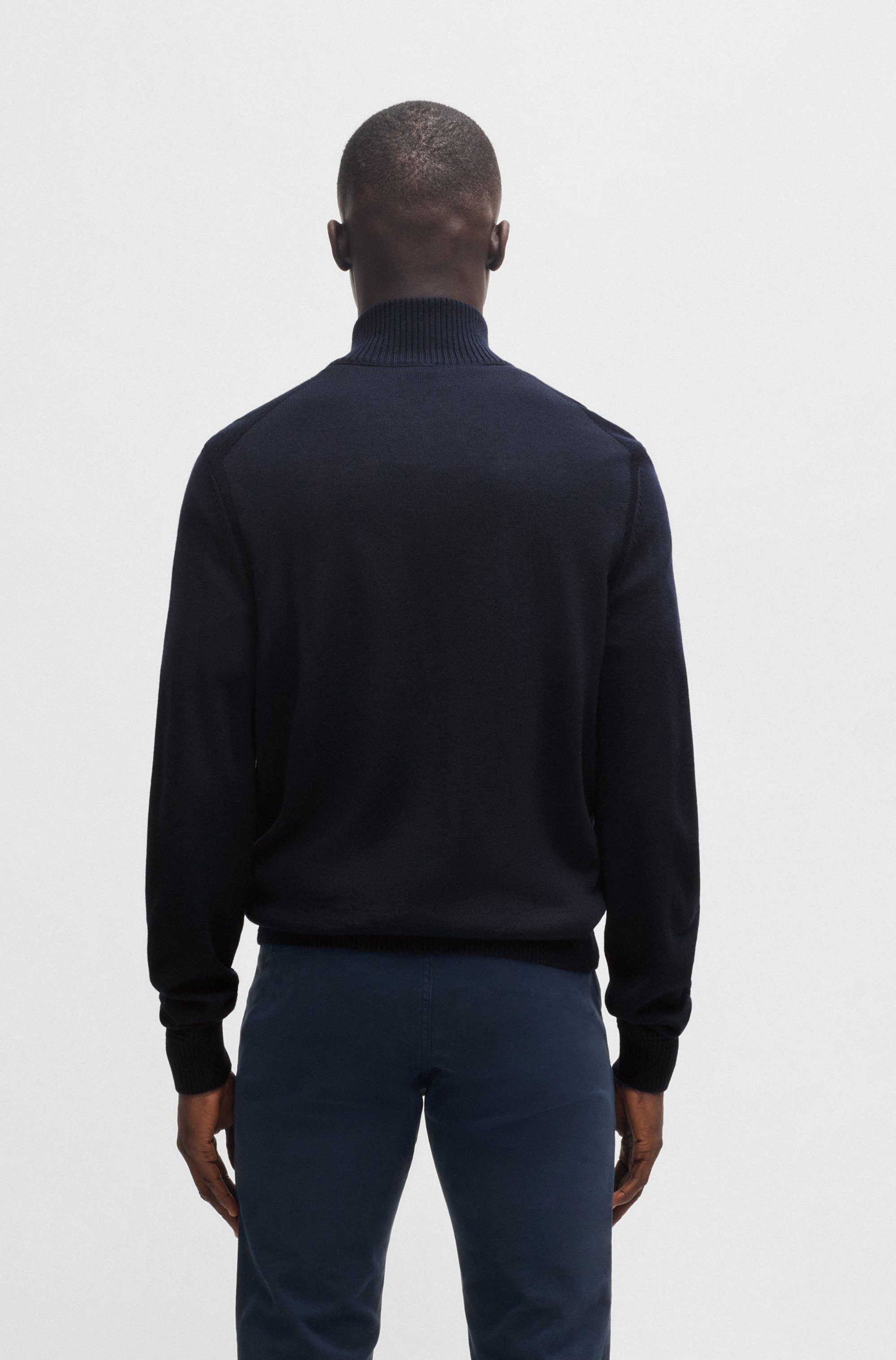 BOSS ORANGE Strickjacke Avac_FZ mit Logostickerei günstig online kaufen