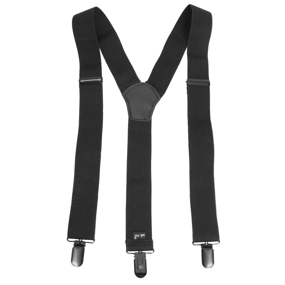 Mil-Tec Ledergürtel Hosenträger mit Clip günstig online kaufen