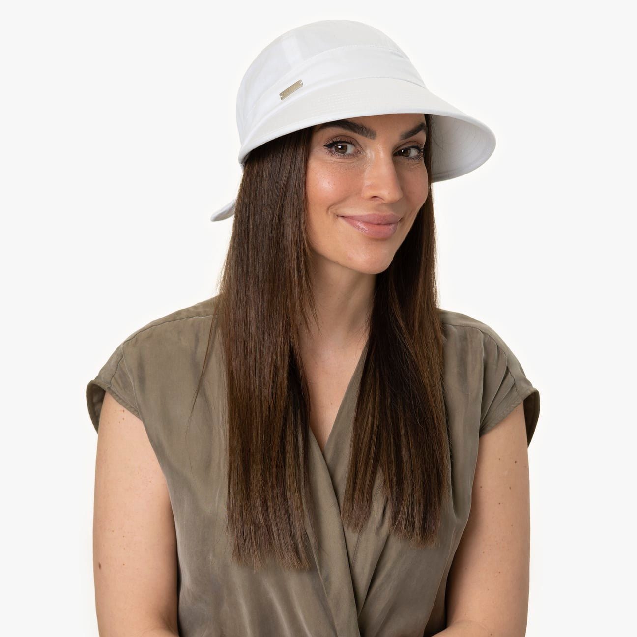 Sonnenvisor (1-St) Schirm mit denim Visor Seeberger