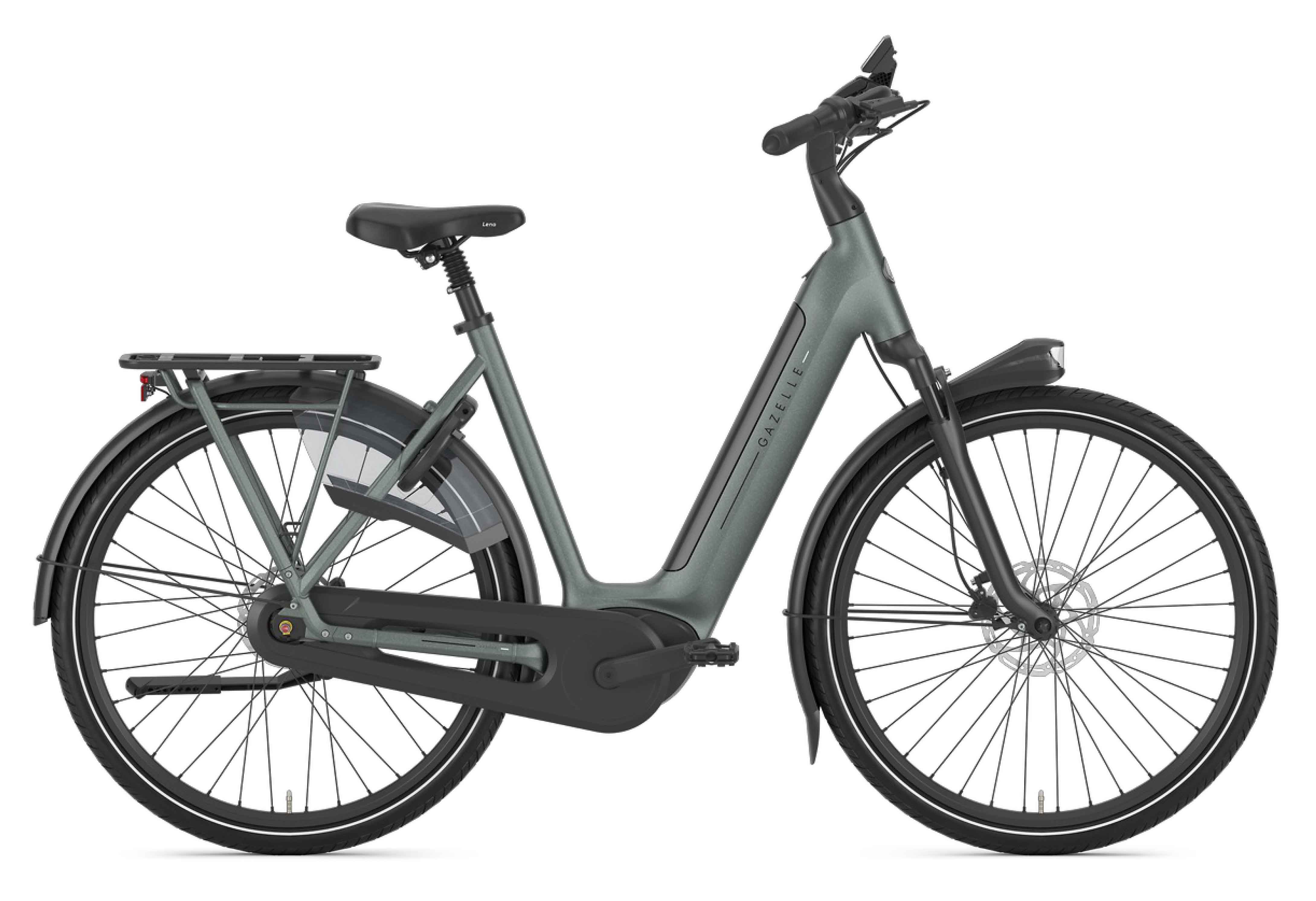Gazelle E-Bike Gazelle Arroyo C8+ Elite 600 Wh Damen grün 2026, 8 Gang Shimano 8 Gang Rücktrittschaltung, Nabenschaltung, Bosch Active Line Plus smart System, 600 Wh