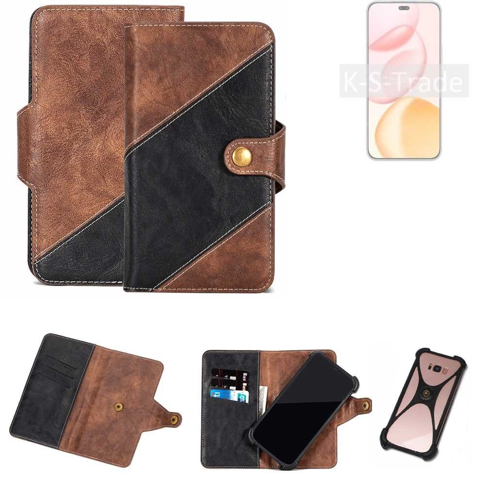K-S-Trade Handyhülle für Honor 400 Pro, Handyhülle Schutzhülle Bookstyle Case Klapphülle Cover Hülle