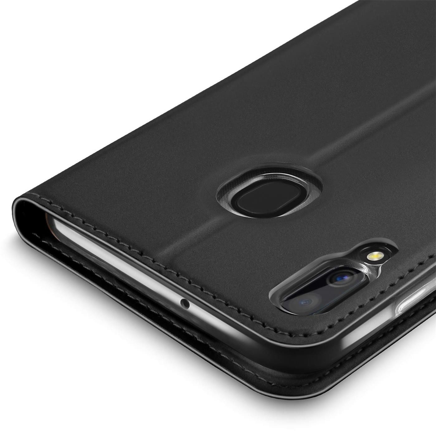 CoolGadget Handyhülle Magnet Case Handy Tasche für Samsung Galaxy A20e 5,8 Zoll, Hülle Klapphülle Ultra Slim Flip Cover für Samsung A20e Schutzhülle – Bild 4 von 5