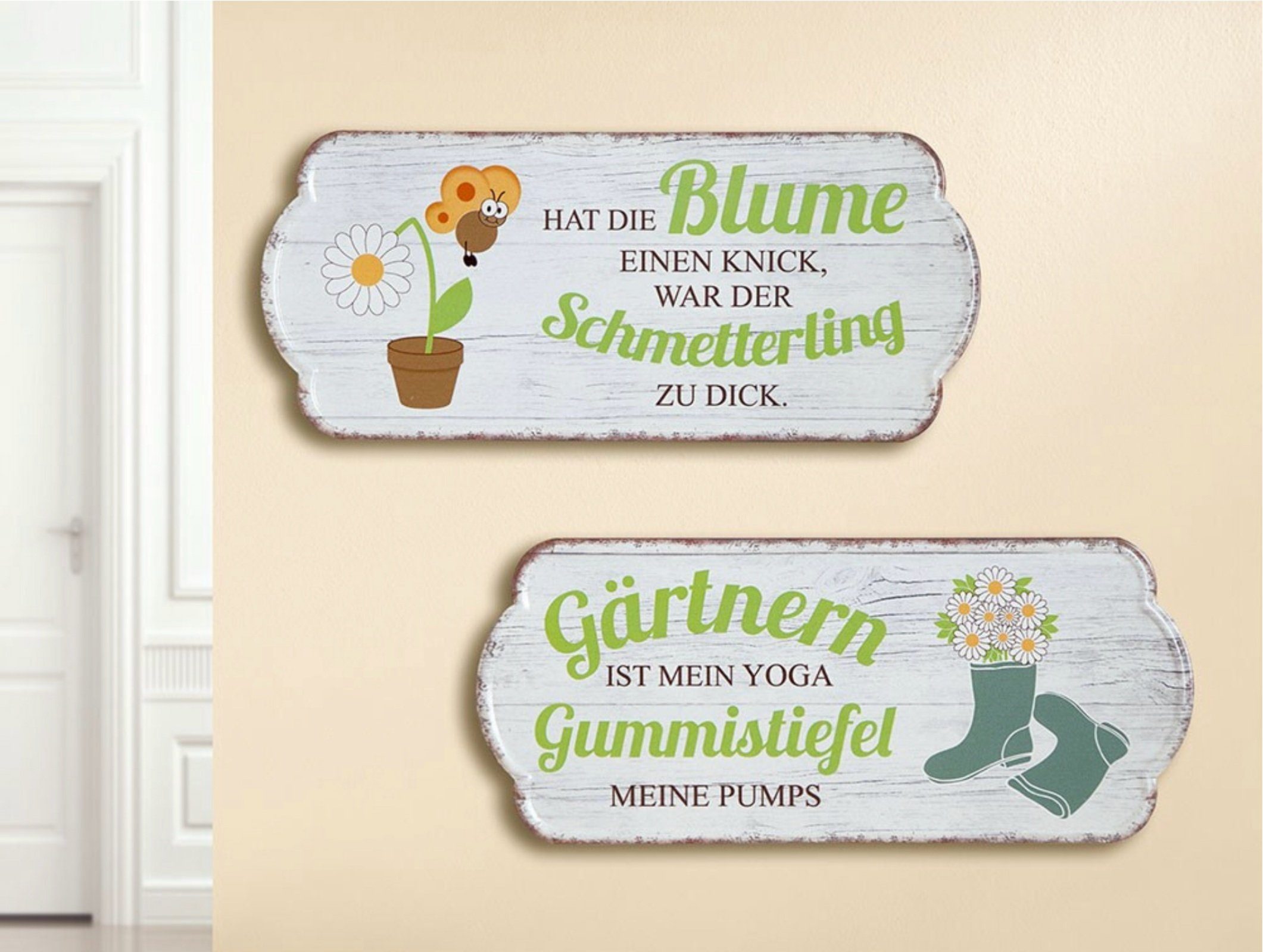 GILDE Wandbild, Garten