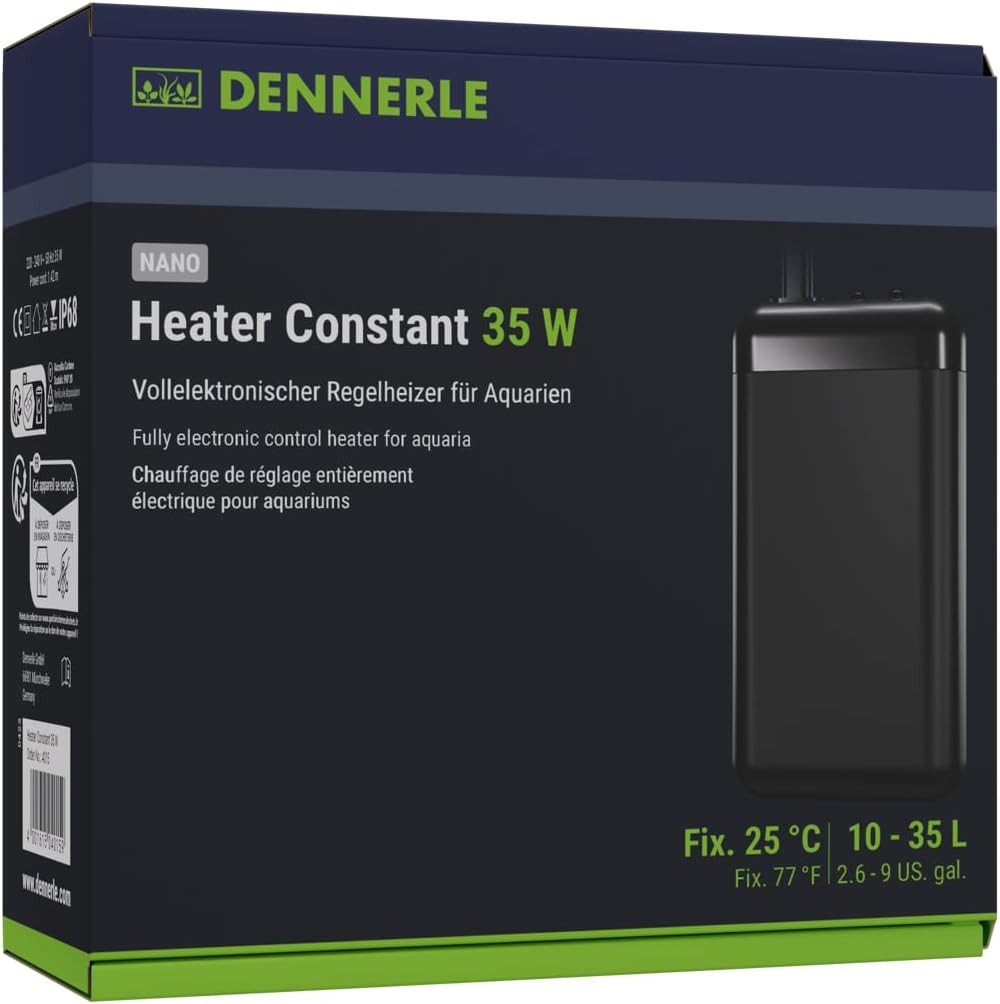 Regelheizer Dennerle Nano Heater Constant 35 Watt Aquarien von 10-35 Liter