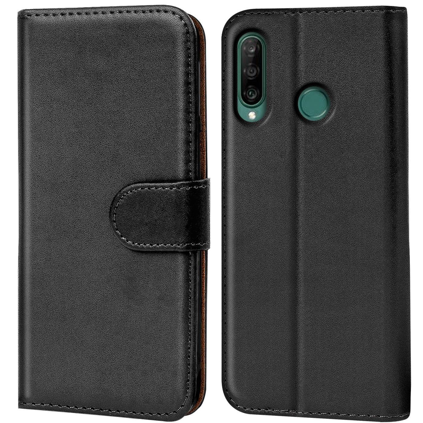 CoolGadget Handyhülle Book Case Handy Tasche für Huawei Y6P 6,3 Zoll, Hülle Klapphülle Flip Cover für Y6p Schutzhülle stoßfest