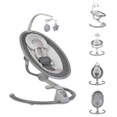 Cangaroo Babywippe »Babywippe Cloud«, Babywippe Musik Timer Mobile Schwingfunktion Fernbedienung