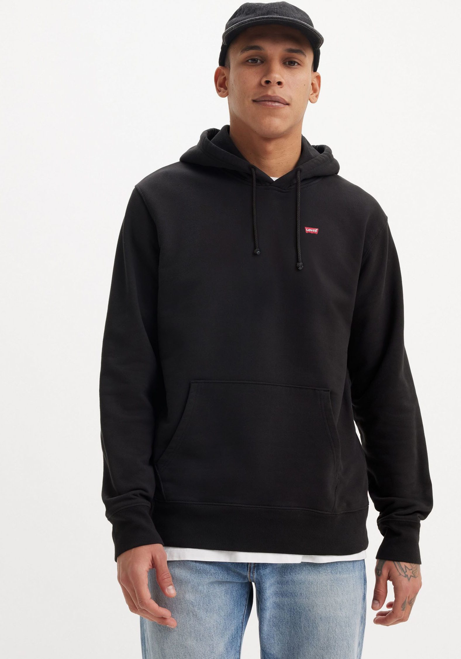 Levi's® Kapuzensweatshirt NEW ORIGINAL HOODIE mit kleinem Batwing-Logo günstig online kaufen