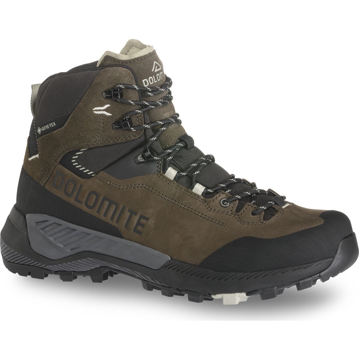 Dolomite Shoe M's Vernale Leather High GTX Hikingschuh Hochwertiger, wasserdichter Trekkingstiefel mit GORE-TEX und