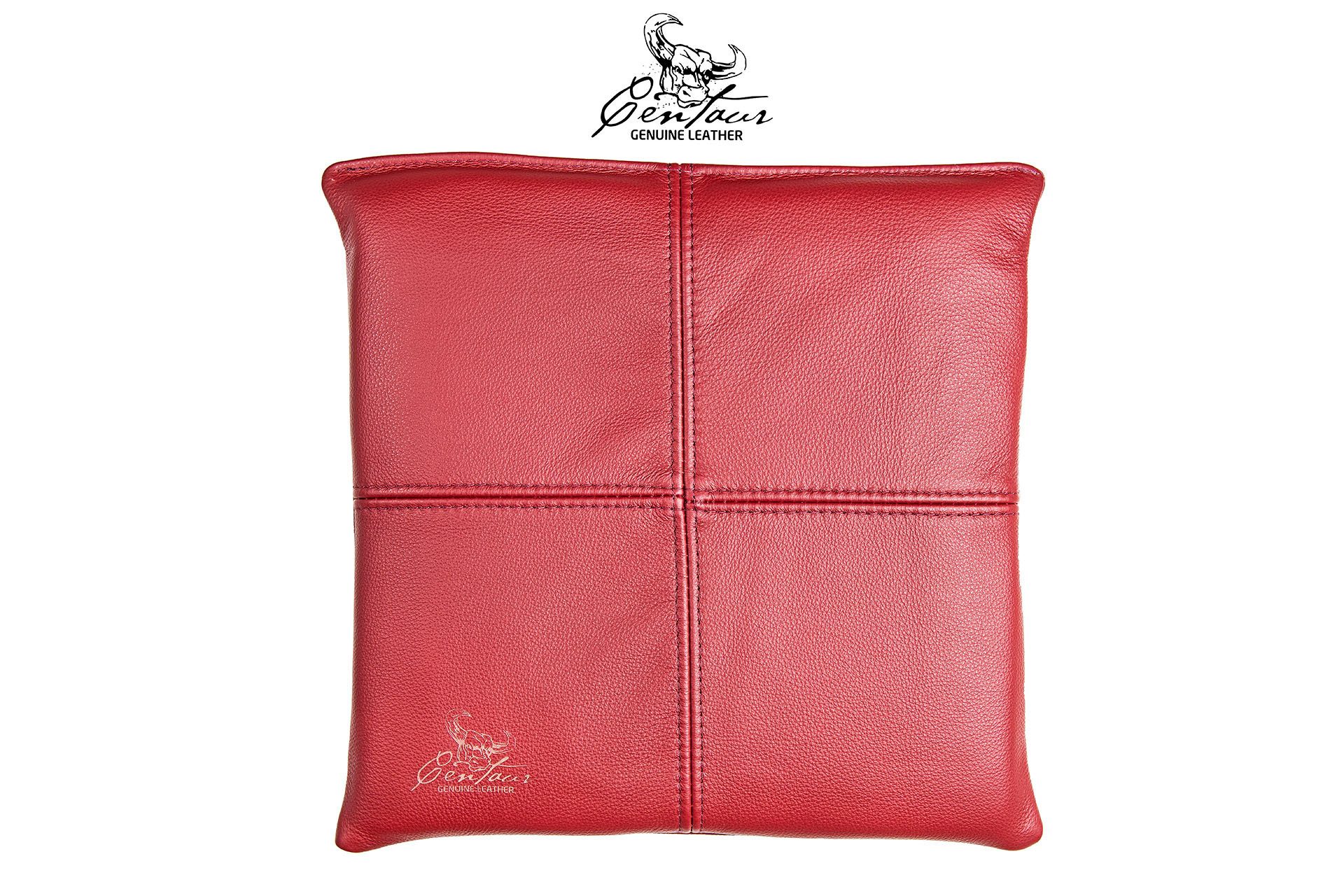 Centaur Sitzkissen aus echtem Leder, Sitzkissen, Hochwertiges Leder, echtes Rindleder, Antirutschfunktion, Handarbeit