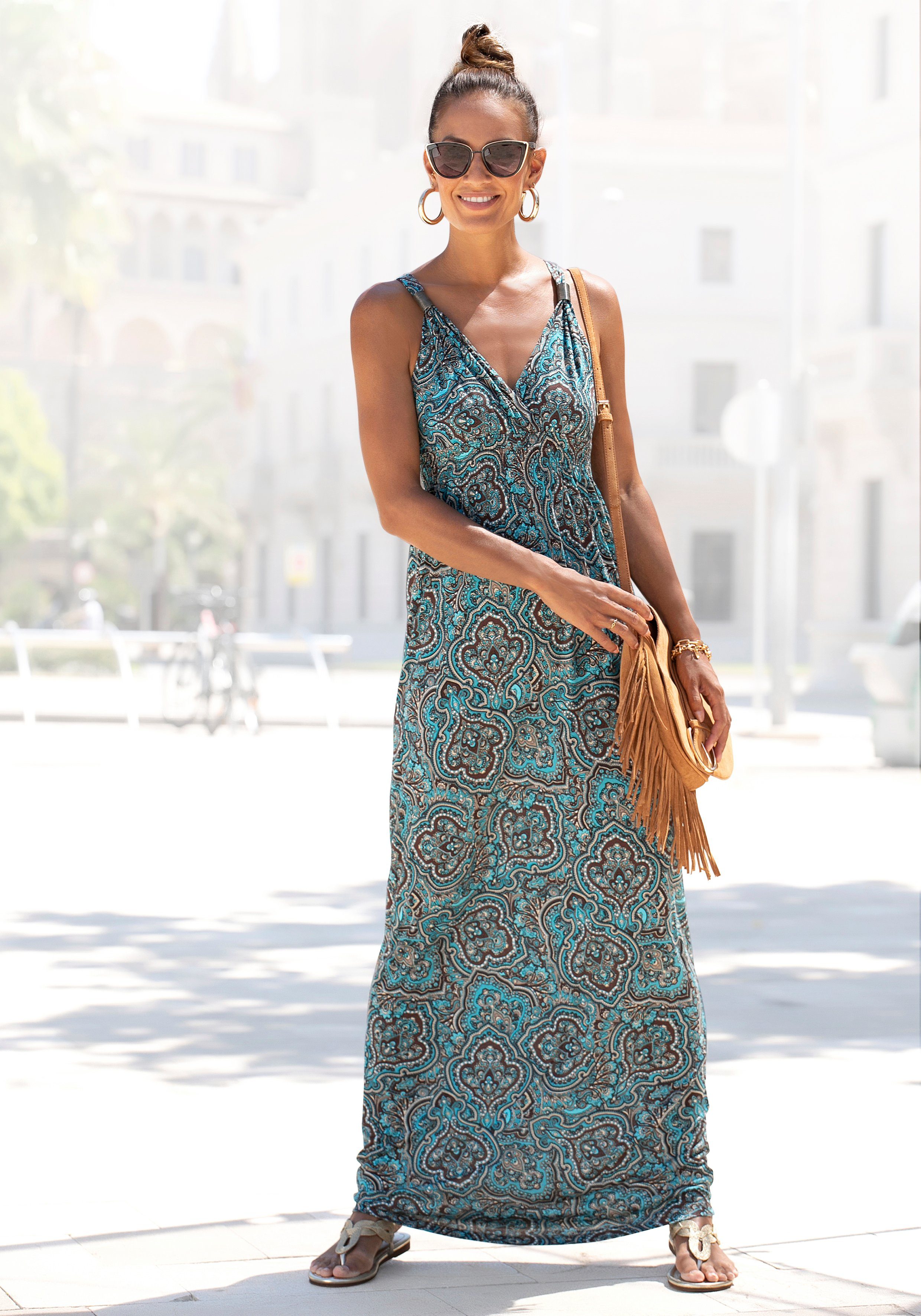 Blaue Lascana Kleider für Damen online kaufen | OTTO