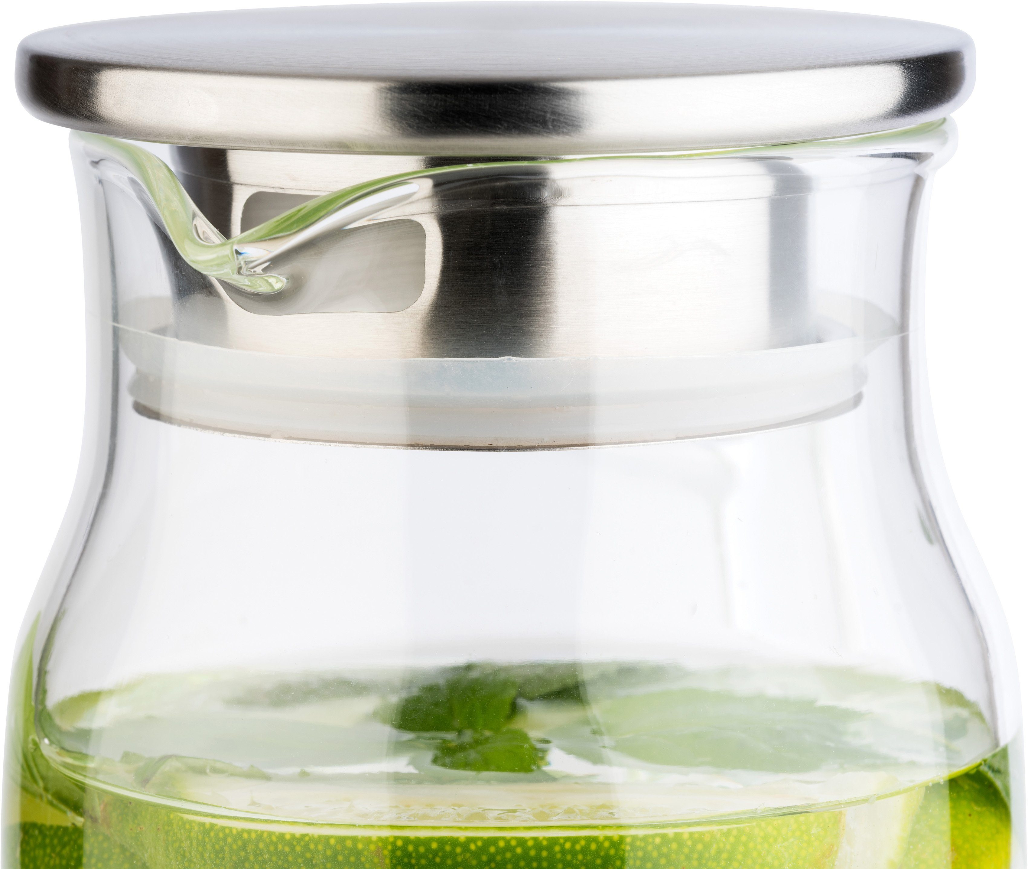 APS Karaffe, Ausgießer mit integriertem Sieb, 1,5 Liter