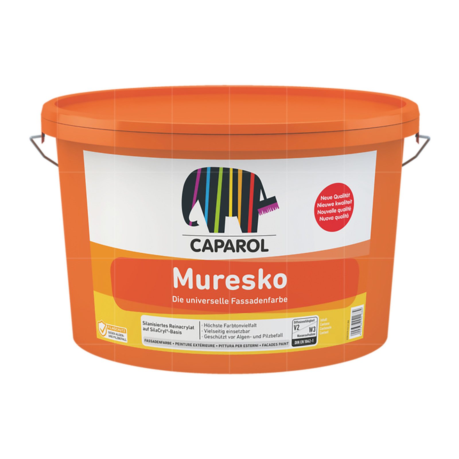 Caparol Fassadenfarbe Muresko - 12.5 Ltr (Weiss)