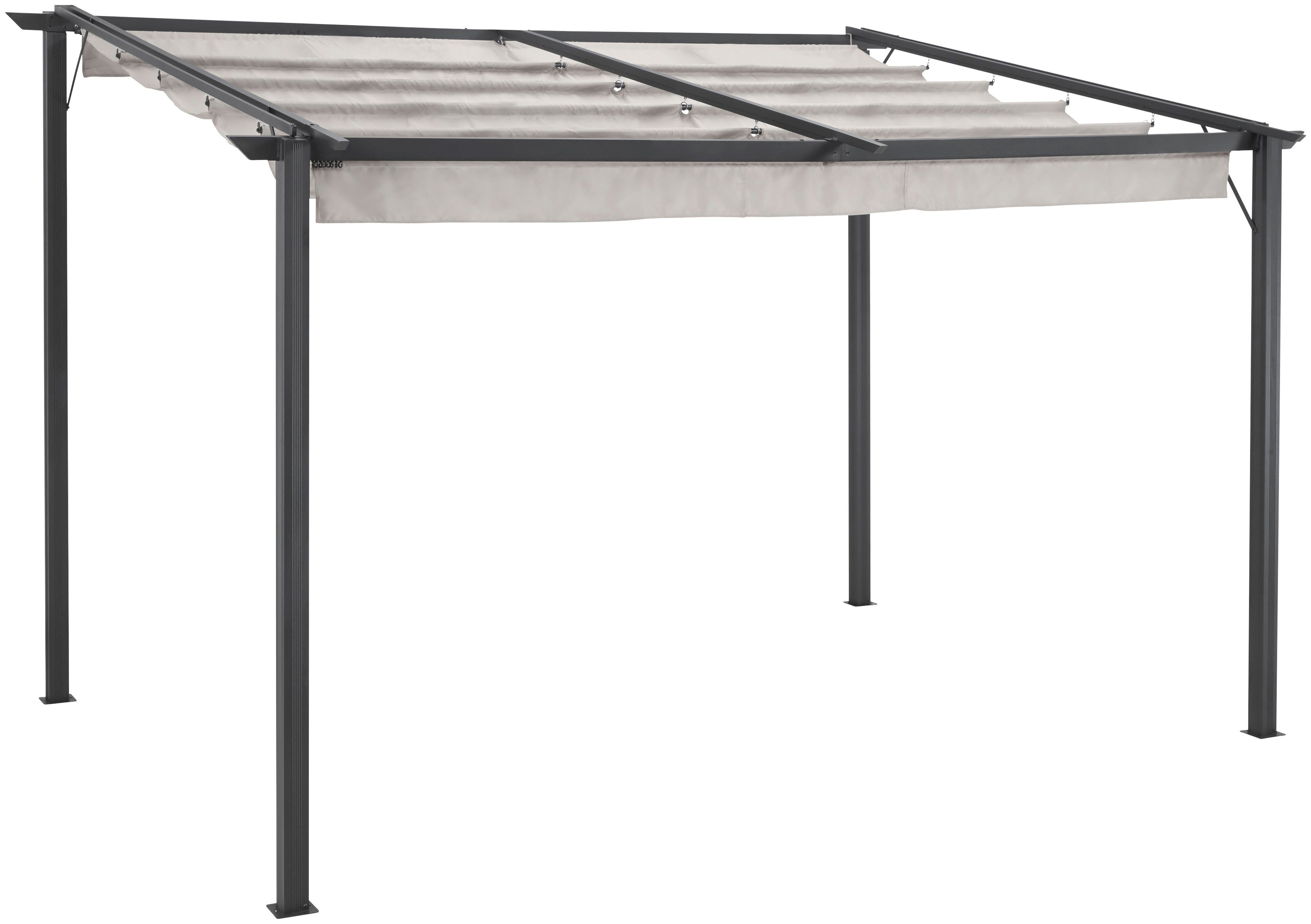 KONIFERA Anbaupavillon Vivara, BxT: 400x300 cm günstig online kaufen