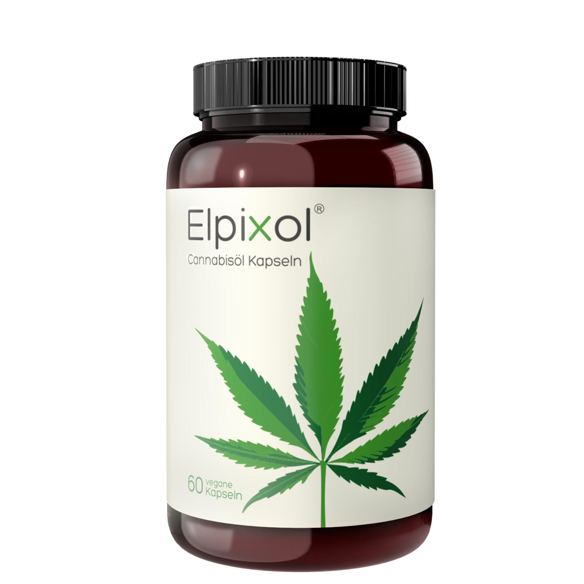 Elpixol® Elpixol® Cannabisöl Kapseln, mit Omega 3-6-9 Fettsäuren & natürlich enthaltenen Vitamin E à 60 St., 60 g