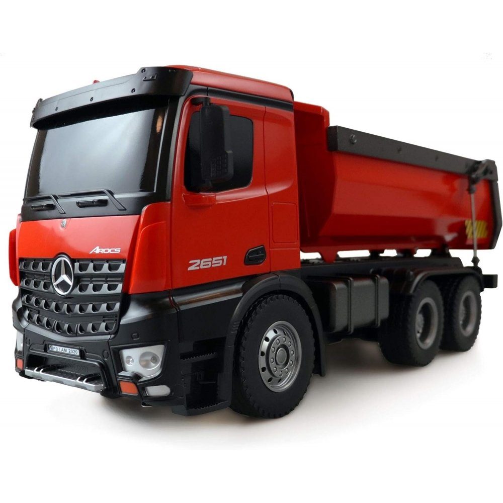 RC-LKW Mercedes-Benz Arocs Lizenz LKW Kipper RtR - Lastwagen - rot
