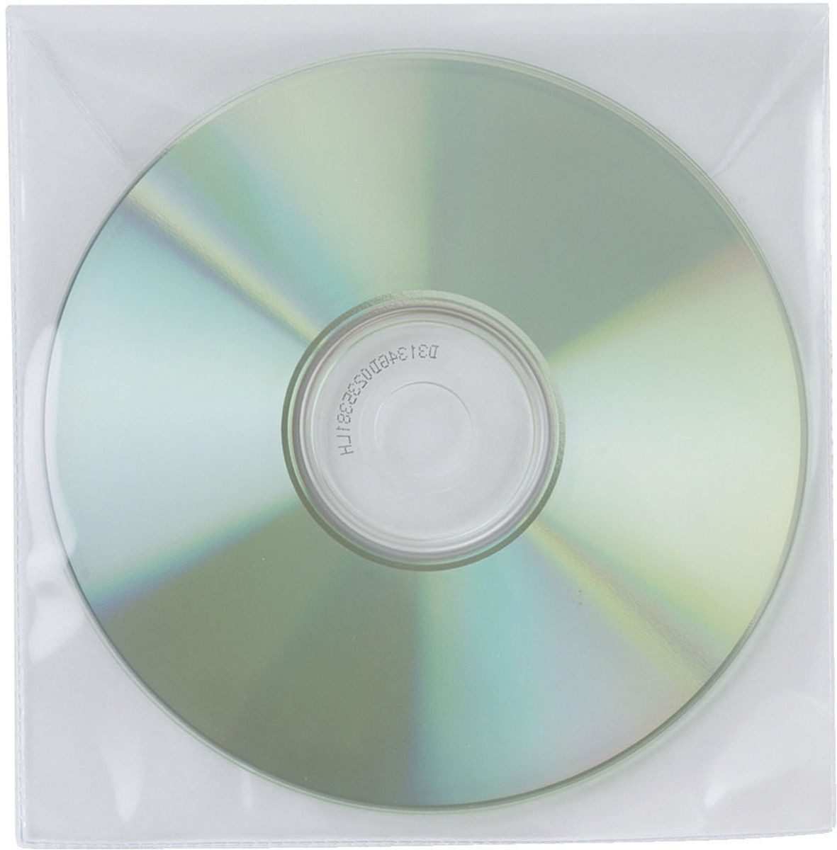 Connect Aufbewahrungsbox CD/DVD Hüllen PP transparent ungelocht VE=50 Stück