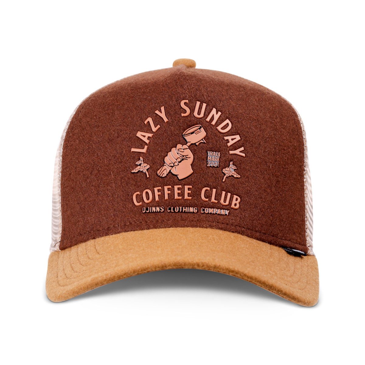 Djinns Trucker Cap Djinns HFT Cap Lazy Barista (Basecap, Meshcap)