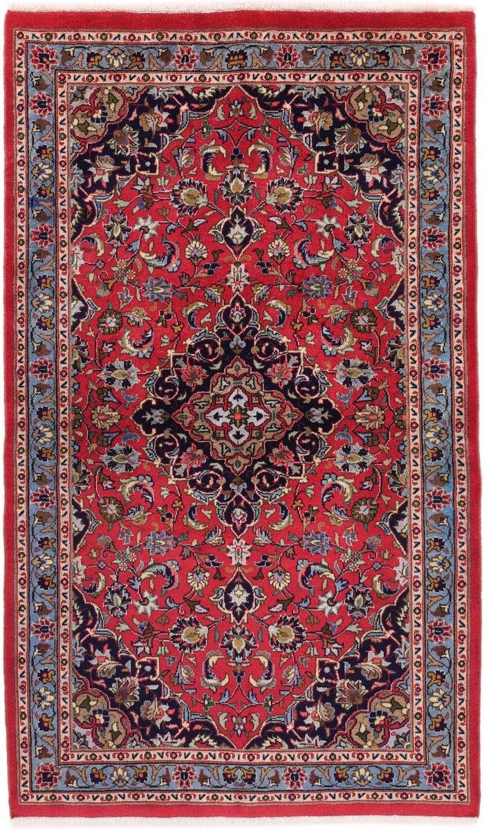 Orientteppich Mashhad 114x188 Handgeknüpfter Orientteppich / Perserteppich, Nain Trading, rechteckig, Höhe: 12 mm | Kurzflor-Teppiche
