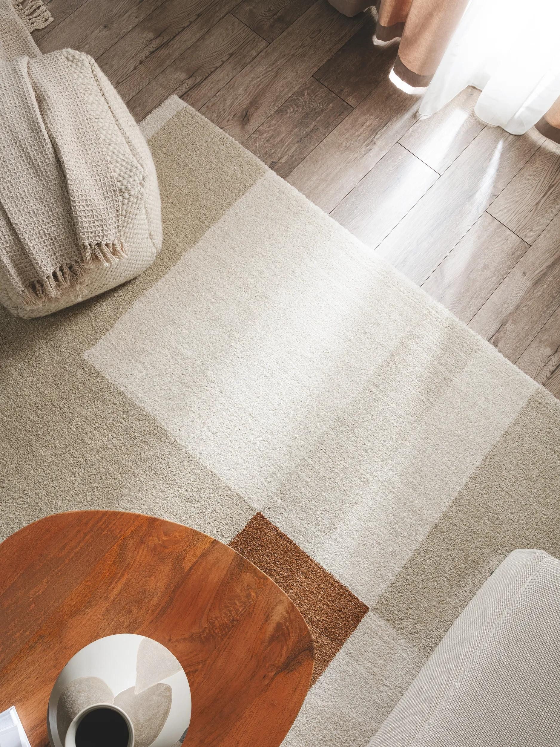 benuta Teppich Tacoma, rechteckig, Höhe: 21 mm, Teppich Wohnzimmer, Schlafzimmer, Esszimmer, Flur, Kunstfaser, Cozy