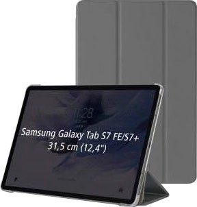 Hama Tablet-Hülle »Tablet-Case "Fold Clear" für Galaxy S7 FE/S7+/S8+ 12,4" Tasche, Hülle Schwarz« 31,5 cm (12,4 Zoll)