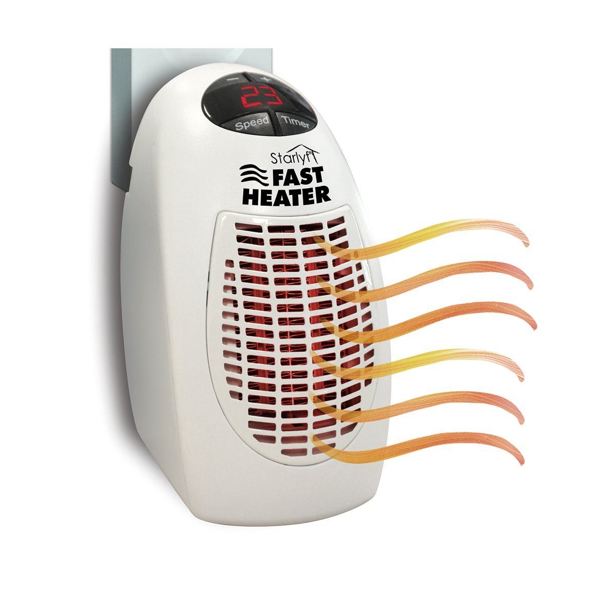 Starlyf Heizlüfter Fast Heater, 400 W, tragbare und leistungsstarke Steckdosen Mini Heizung