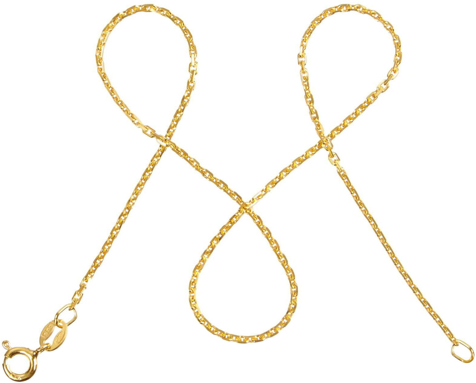 modabilé Collierkettchen Schmuck Geschenk Silber 925 Halsschmuck Halskette Ankerkette Delicate (inkl. Putztuch)