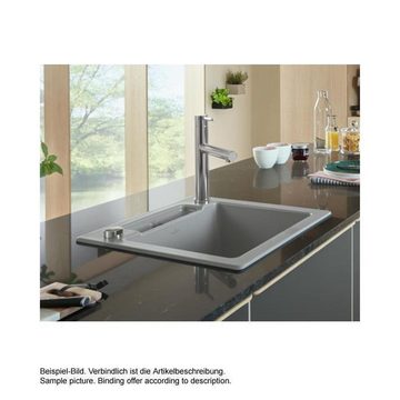 Villeroy & Boch Küchenspüle Villeroy & Boch Einbaubecken flächenbündig Siluet 50 S Flat, 49/49 cm