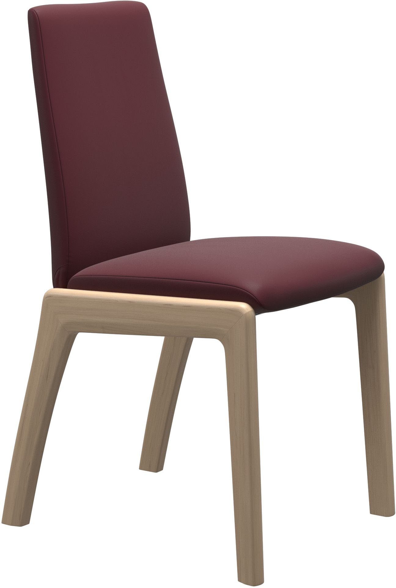 Stressless® Polsterstuhl Laurel, Low Back, Размер M, mit abgerundeten Beinen in Eiche natur