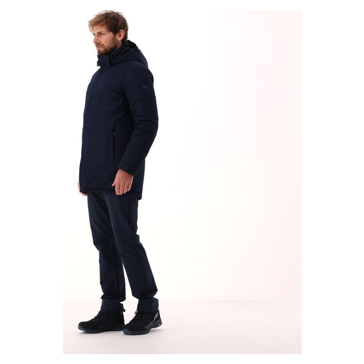 CMP Outdoorjacke MAN Padded Parka DET Hood Bietet optimalen Schutz und Komfort bei Wind und Wetter dank